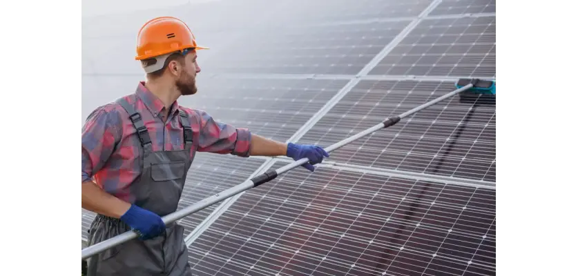 Güneş Paneli Temizliği
